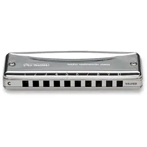 Harmonica diatonique Suzuki Promaster Valve chromé MR-350V - Sol pas cher