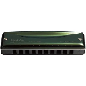Suzuki C20 Olive (Sib) - Harmonica diatonique pas cher