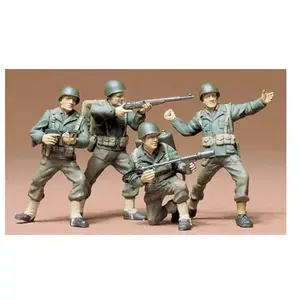 1:35 Tamiya 35013 Figuren-Set US Army Infantry with 4 Figures Plastic ...Vendu parbol
