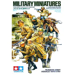 Figurine - TAMIYA - INFANTERIE D'ASSAUT RUSSE - Garçon - 3 ans et plus pas cher