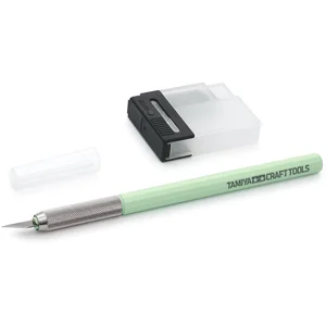 Tamiya Messenset - 69947 Modelbouw Mes - Mintgroen - Incl. 25 mesjes G... pas cher