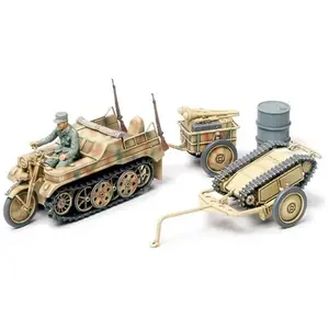 Comparateur de prix : Tamiya - 32502 - Maquette - Kettenkraftrad et Goliath - Echelle 1:48