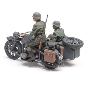 1:35 Tamiya 35384 Duitse KS600 Motorfiets en Zijspan - Zündapp Plastic... pas cher