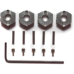Tamiya Moyeux de roue en aluminium TT-01 pas cher