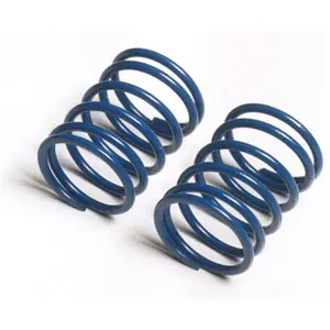 Tamiya 1:10 Ressort d'amortisseur Tuning dur bleu 2 pcs.