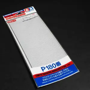 Tamiya 87092 Schuurpapier Korrel 180 (3pc) Schuur-papier, blok of stick pas cher
