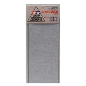 Tamiya 87010-000 Lot de papiers abrasifs 300087010