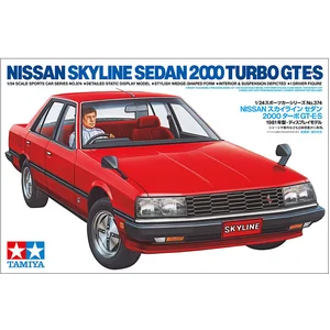 Tamiya Modelbouwpakket Auto - 24374 Nissan Skyline R30 Sedan 2000 Turbo GT-E.S - Auto Plastic - 1:24 - Modelbouw pas cher