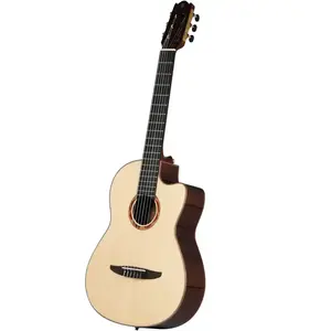 Yamaha NCX5 Naturel elektrisch-akoestische klassieke gitaar met gigbag pas cher