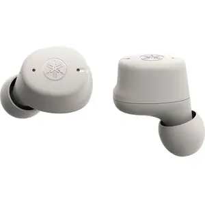 Yamaha TW-E3C Draadloze oordopjes   Bluetooth- in ear Koptelefoon   Beige pas cher