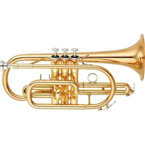 Yamaha YCR-4330GII kornet voor gemiddeld niveau Bb goudkleurig pas cher