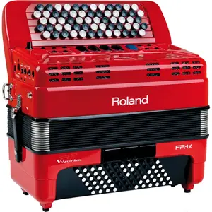 Roland FR-1XB RD V-Accordion knoppenklavier rood