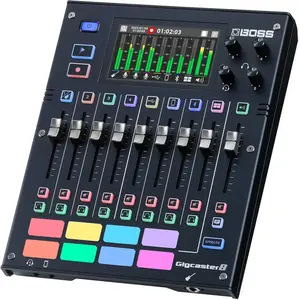 Boss Gigcaster 8 8-kanaals livestreaming mixer pas cher