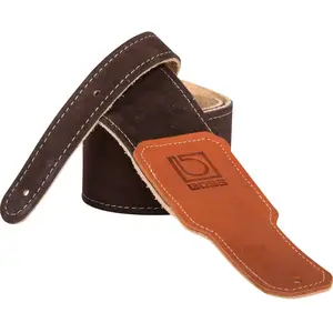 Comparateur de prix : Boss Boss - Bss-25-Brn - Sangle De Guitare 2.5" - Daim Marron