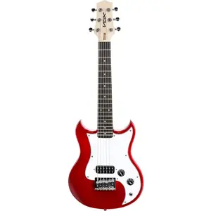 Vox SDC-1MINI-RD - Guitare de voyage rouge pas cher