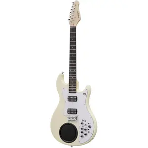 VOX APC-2 White elektrische gitaar met ingebouwde speaker pas cher