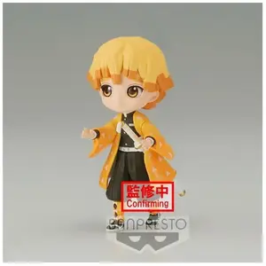 Banpresto Bandai Figurine Qposket Petit Zenitsu Agatsuma-demon Slayer Vol. 6 Slayer pas cher