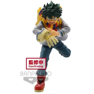 Banpresto My Hero Academia   Izuku Midoriya   Bravegraph   Figurine 14 cm pas cher