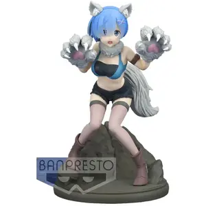 Bandai Banpresto - ReZero Starting Life in Another World Monster Motions REM Statue pas cher