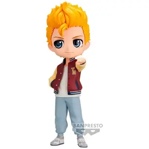 Banpresto Figurine Q Posket Tokyo Revengers Takemichi Hanagaki Plain Clothes Version A pas cher