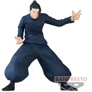 Banpresto Jujutsu Kaisen - Suguru Geto - Figurine Jufutsunowaza 14cm pas cher
