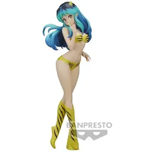 BANPRESTO URUSEI YATSURA Lum Figurine pailletée et glamour 22 cm pas cher