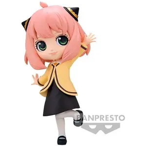 Banpresto Figurine Spy X Family - Anya Forger Going Out Q Posket 13cm pas cher