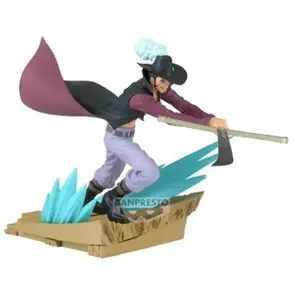 Banpresto Figurine Dracule Mihawk One Piece 12 Cm pas cher
