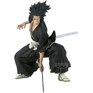 Banpresto Figurine Kenpachi Zaraki Vibration Stars Bleach 13 Cm pas cher