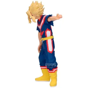 Comparateur de prix : Banpresto All Might Véritable Forme Figurine De Héros Incroyables My Hero Academia 18 Cm