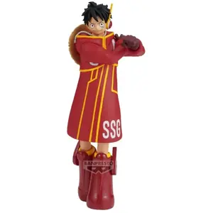 Banpresto La Figurine Shukko Monkey.d.luffy Veregghead One Piece pas cher