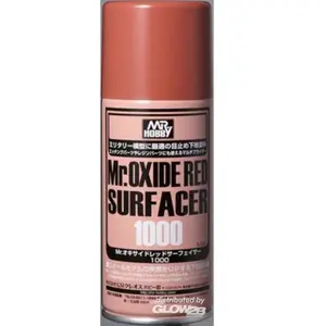 MR.Hobby Hobbyverf - B-525 Rood 1000 - Primer Spray - 170ml Verf spuitbus - 170 ml