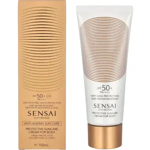 SENSAI Silky Bronze Protective Suncare Cream for Body SPF 50+ 150 ml