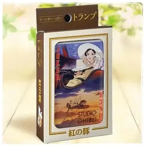 Jeu de cartes Maison Ghibli Porco Rosso pas cher