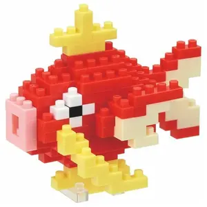 Nanoblock Modèle de bloc de construction Pokémon Magikarp Niveau 3 pas cher