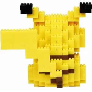 Kawada Figurine en briques - BANDAI - NANOBLOCK - Pokémon - Pikachu Deluxe pas cher