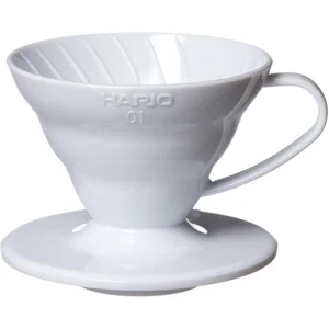 Hario Dripper V60-01 Kunststof - Wit pas cher