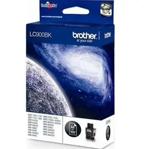 Brother LC-900BK Inktcartridge Zwart pas cher