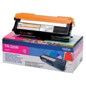 Brother TN320M - magenta - originale - cartouche de toner pas cher