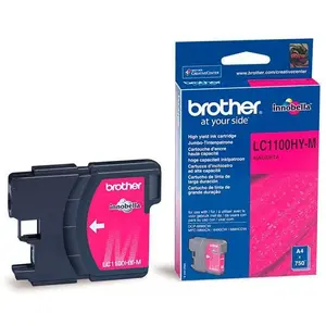Comparateur de prix : Denon BROTHER Cartouche d'encre LC-1100 - Magenta - Haute capacité - 16ml - 750 pages
