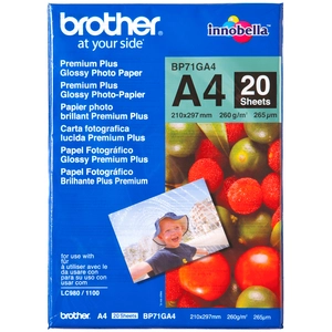 Brother Innobella Premium Plus BP71GA4 - papier photo - 20 feuille(s) pas cher