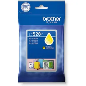 Brother, Cartouche d'impression, LC528Y (Y) pas cher