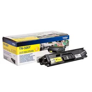 Brother TN326Y - jaune - originale - cartouche de toner pas cher