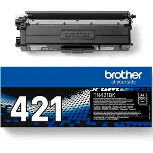 Brother toner, 3.000 pagina's, OEM TN-421BK, zwart 4 stuks pas cher