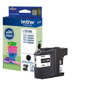 Brother LC221BK - noir - originale - cartouche d'encre pas cher