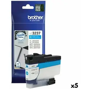 Cartouche d'encre originale Brother HLJ6000 / MFCJ5945, 6945 Cyan (5 Unités) pas cher