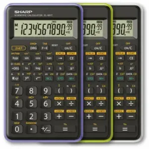 SHARP EL501TBGR Scientific Calculator