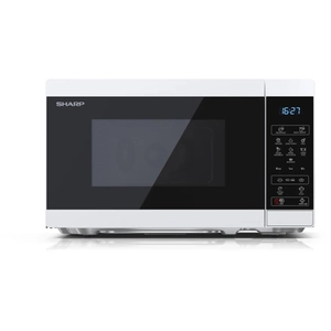 Sharp YC-MS02E-W magnetron Aanrecht Solo-magnetron 20 l 800 W Zwart, Wit
