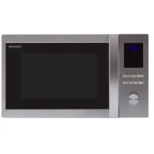 SHARP R-922STWE - Micro ondes grill Inox - 32 L - 1000 W - Grill 1100 W - Four 2500 W - Pose libre