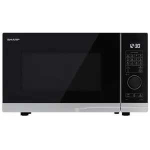 Sharp YC-PG284AE-S Micro-ondes argent 900 W pas cher